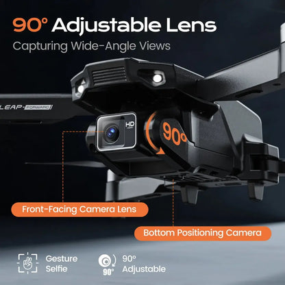 H31 LCD Screen Drone Camera with HD Aerial Photography, Foldable Design & Real-Time FPV Display
