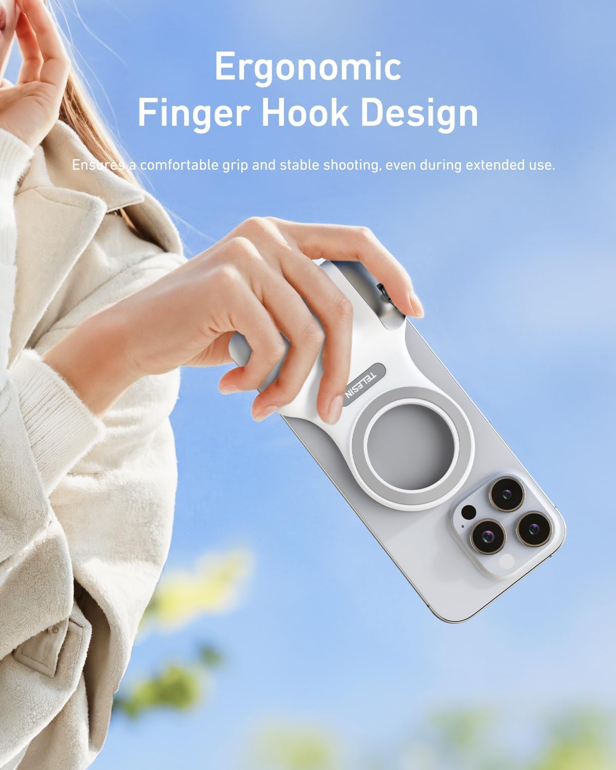 Magnetic Grip + Ring Light