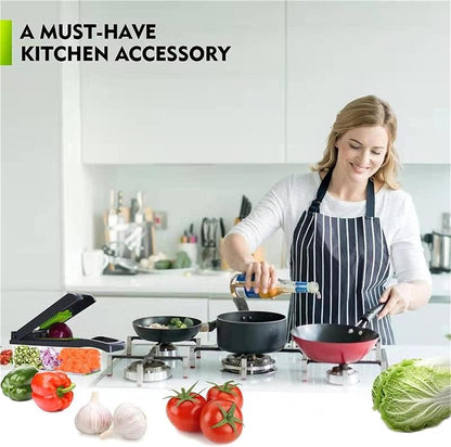 Vegetable Cutter Chopper & Slicer – Multi-Function Manual Food Prep Tool