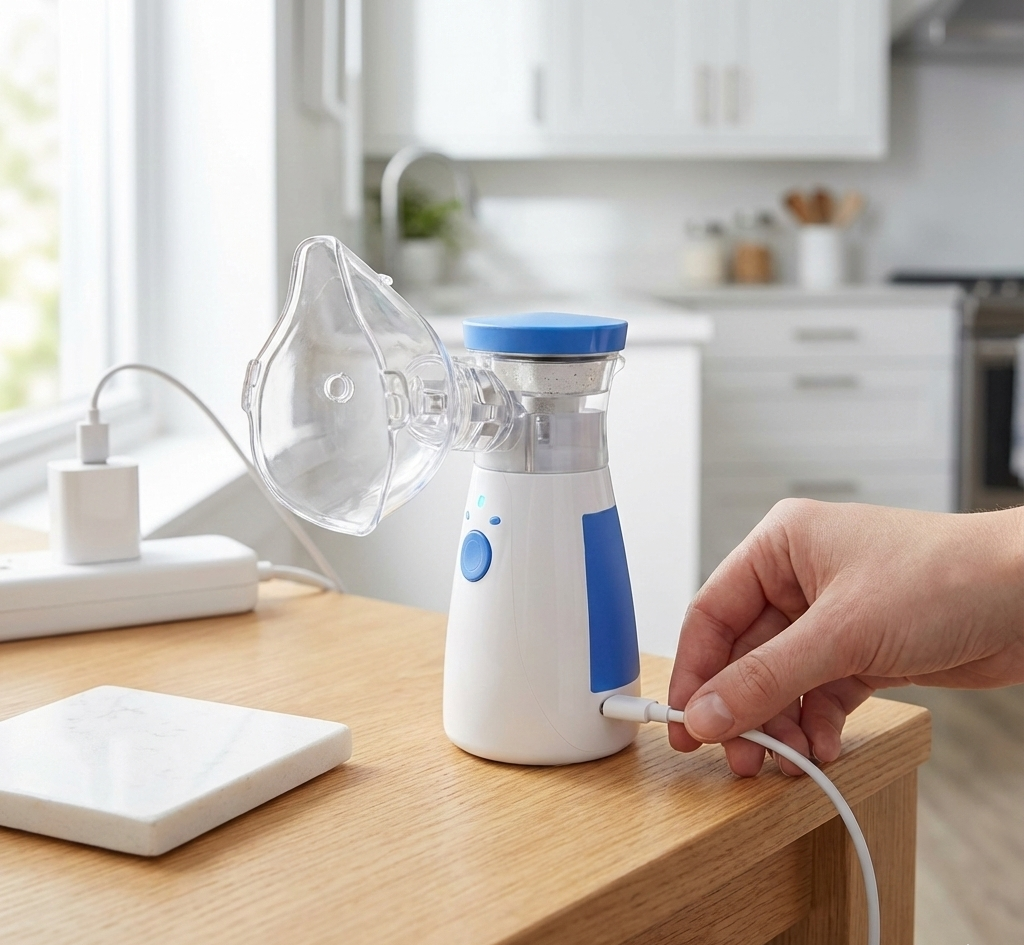 Breath Free - Portable Mesh Nebulizer