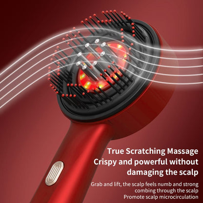 2-in-1 Electric Scalp Massager Hair Growth Brush