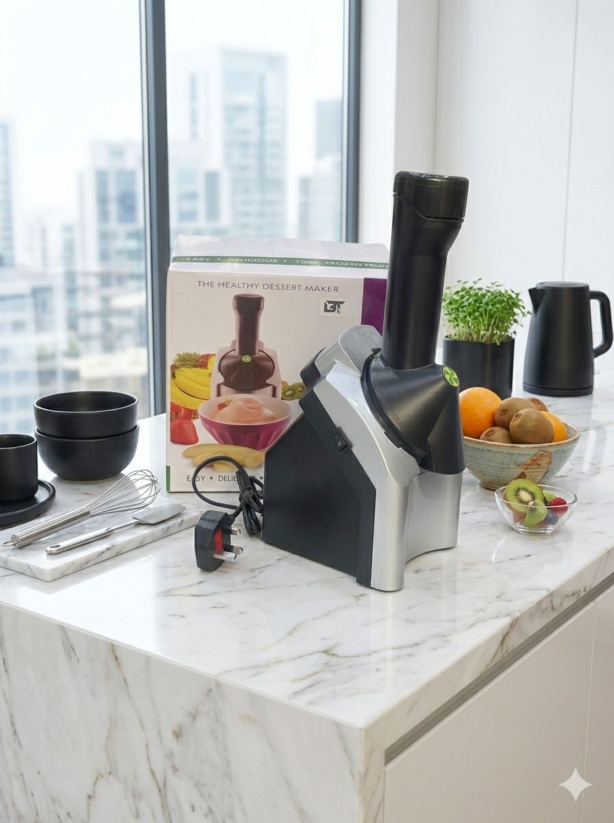 Home Ice Cream Maker – DIY Fruit Soft Serve Machine for Ice Cream.