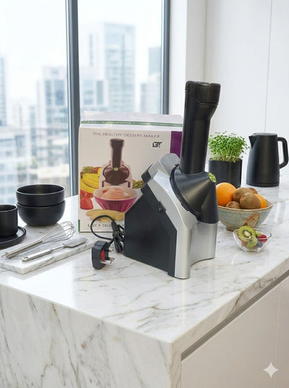 Home Ice Cream Maker – DIY Fruit Soft Serve Machine for Ice Cream.