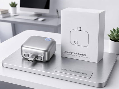 140W Smart Auto Disconnect USB-C Fast Charging Adapter | Self-Unplugging Charger with Battery Protection