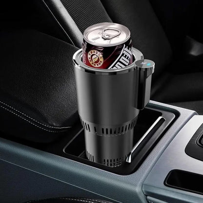 2-in-1 Smart Car Cup Warmer & Cooler | Portable Beverage Heating and Cooling Cup Holder