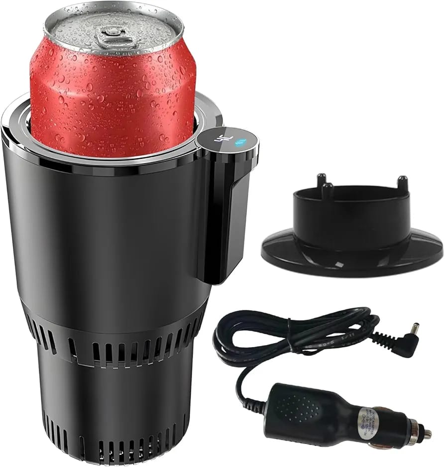 2-in-1 Smart Car Cup Warmer & Cooler | Portable Beverage Heating and Cooling Cup Holder