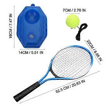 Tennis Trainer Rebounder Set with Base & Elastic Rope