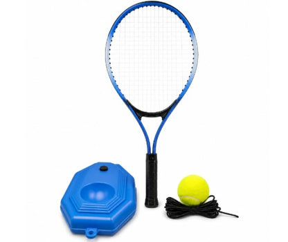 Tennis Trainer Rebounder Set with Base & Elastic Rope