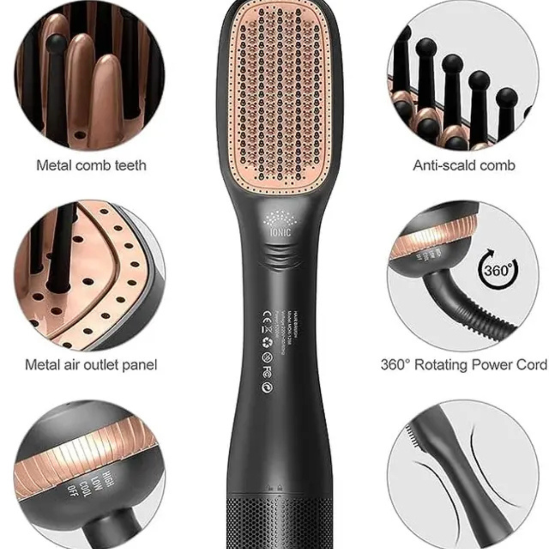 Professional Joy 2-in-1 Hair Dryer & Styler – Fast Drying, Smooth Styling & Salon-Quality Results