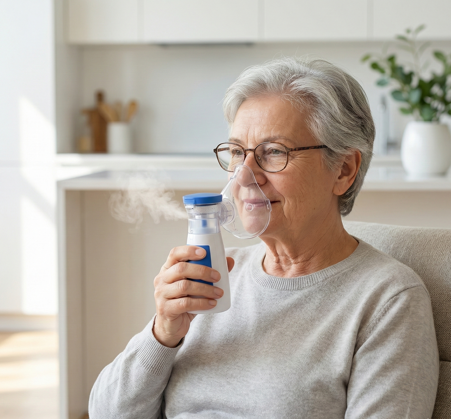Breath Free - Portable Mesh Nebulizer