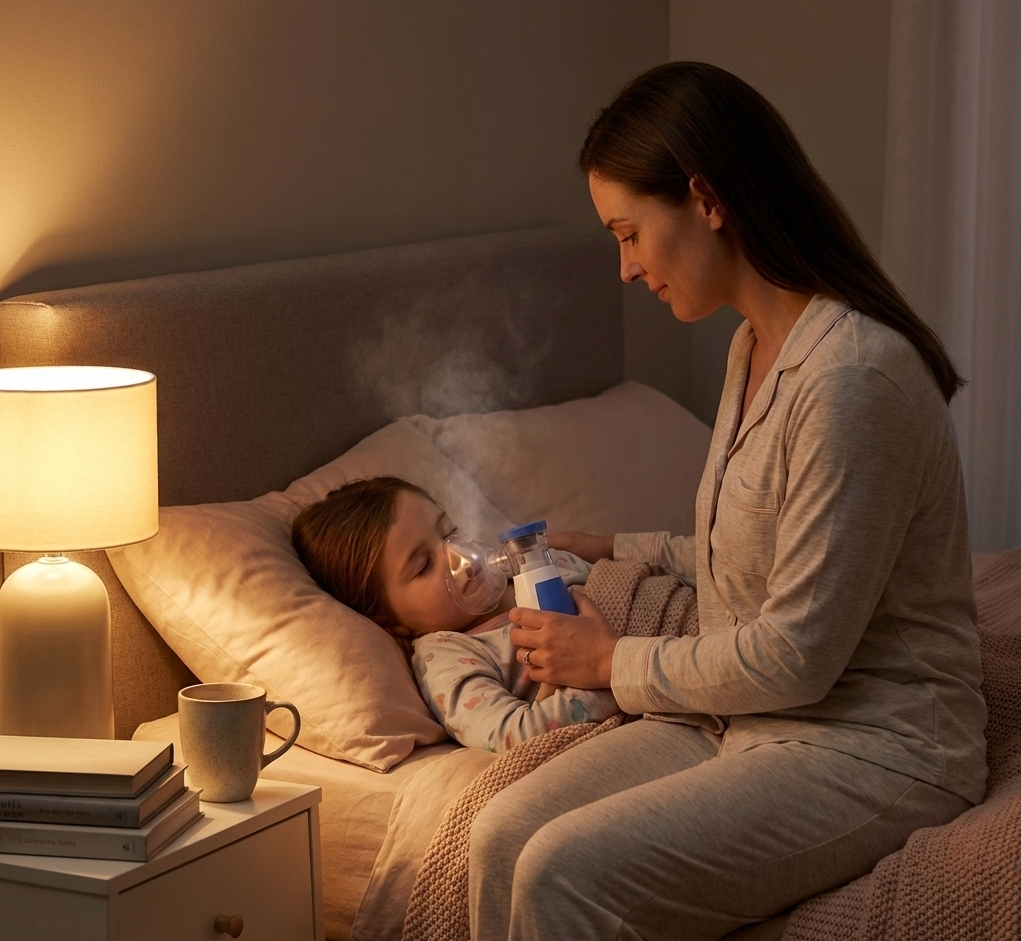 Breath Free - Portable Mesh Nebulizer