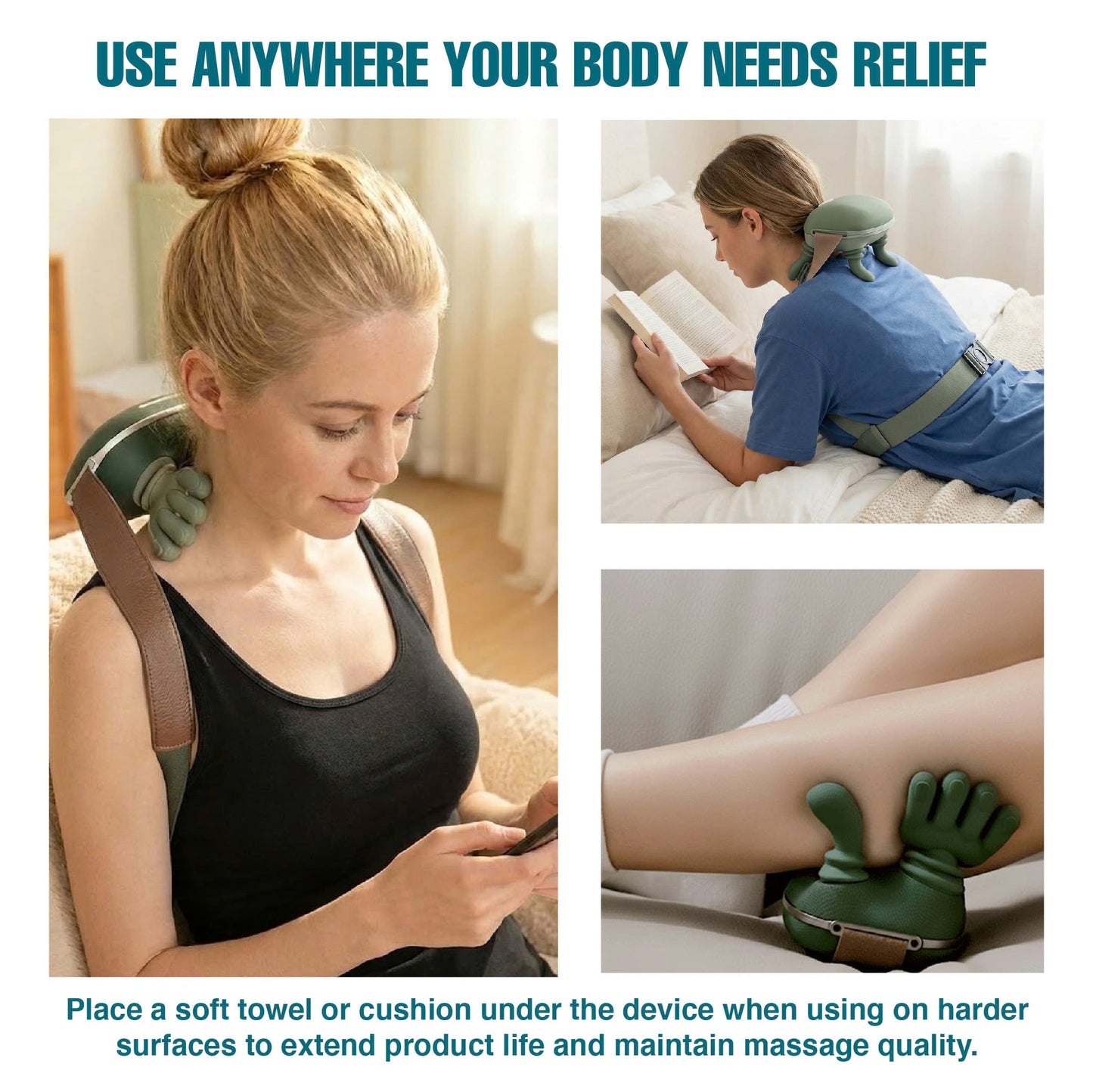 Relexova ThermaRelief™ Neck & Back Bionic Massager